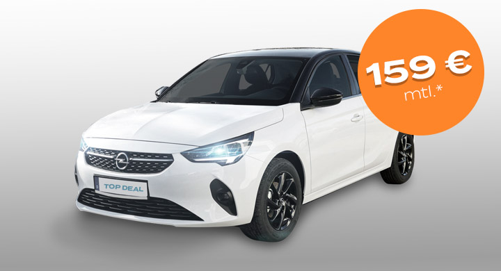 Opel Corsa Leasing und Vermietung Top Deal ab 159€ mtl.
